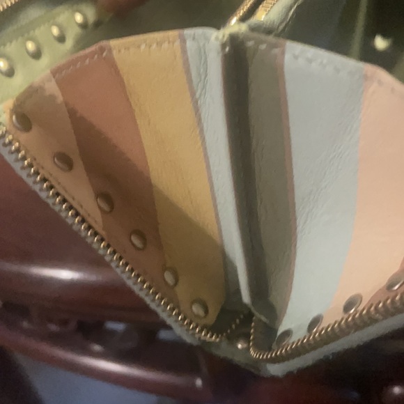 Valentino multi colored zippy Wallet - Picture 9 of 12